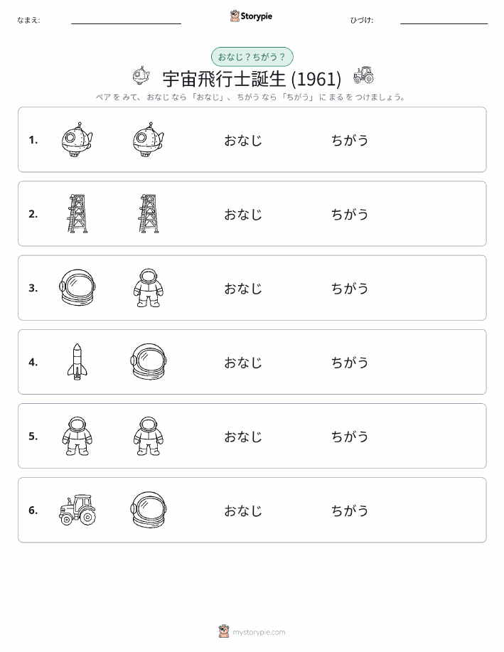 同じか違うか