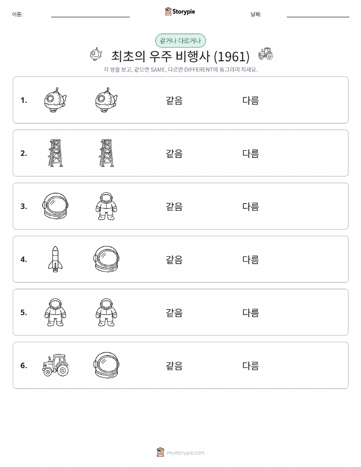같은 것 또는 다른 것
