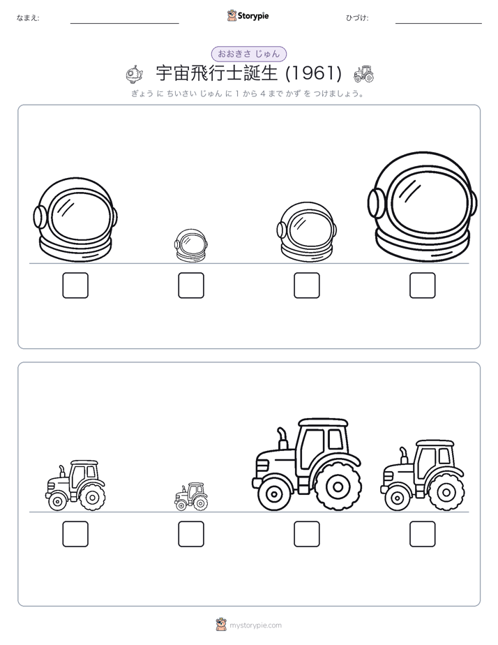 サイズ順