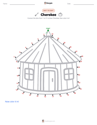 Cherokee printable worksheet preview