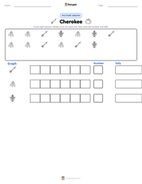 Cherokee printable worksheet preview