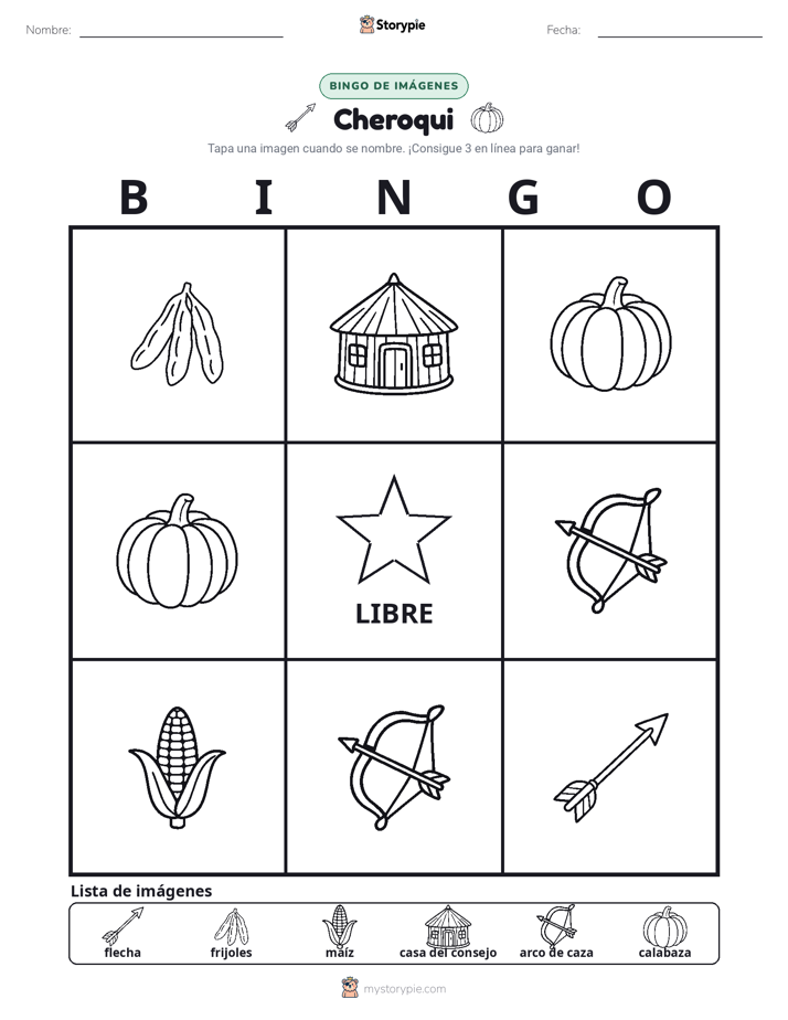 Bingo de Imágenes
