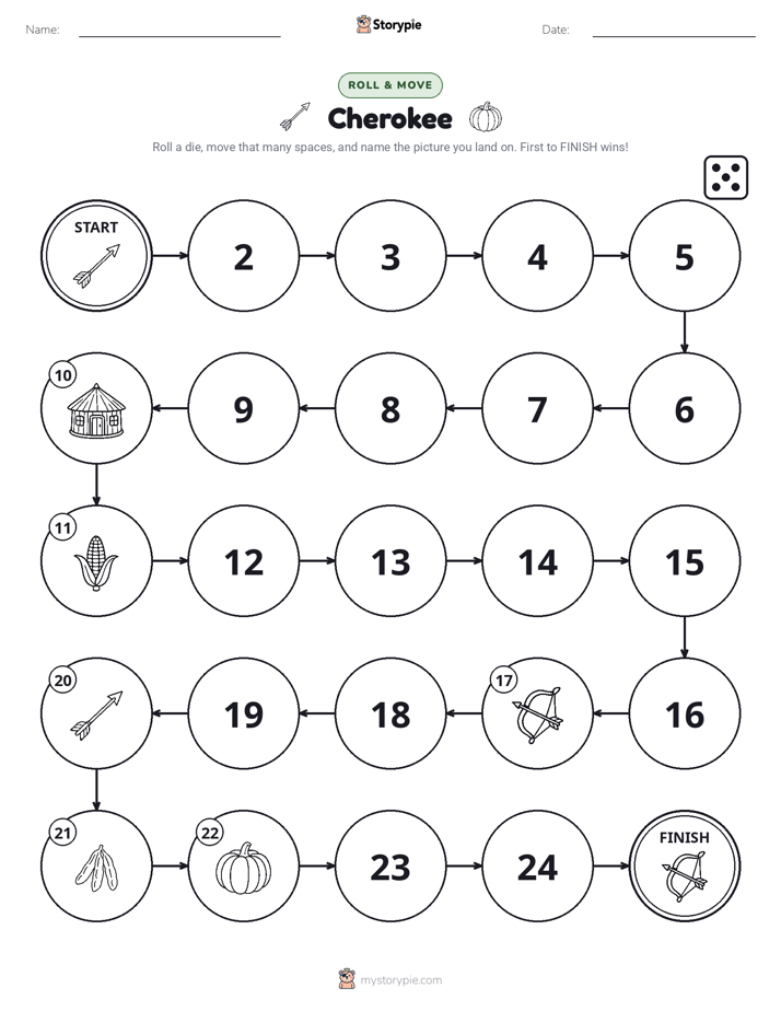 Roll & Move Game