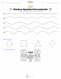 Anteprima della scheda stampabile di Stazione Spaziale Internazionale