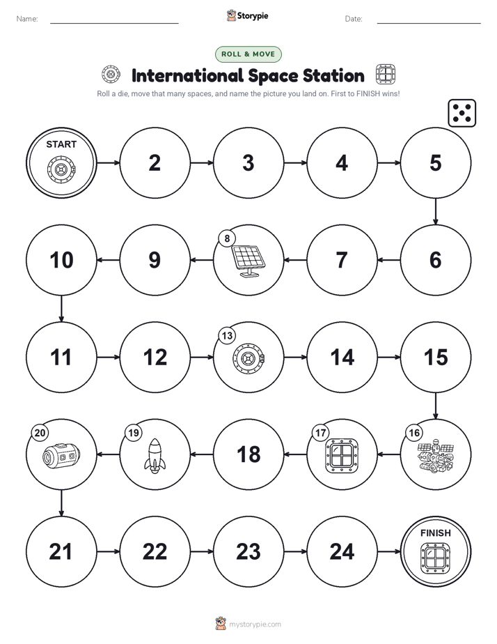 Roll & Move Game