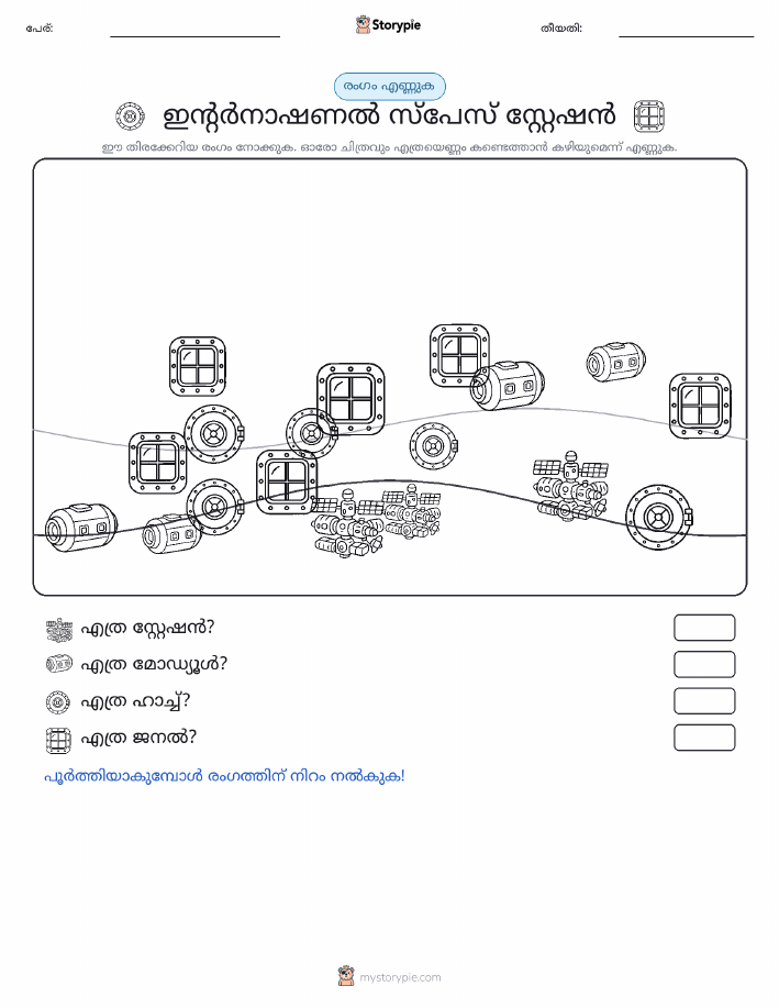 എണ്ണുന്ന ദൃശ്യങ്ങൾ