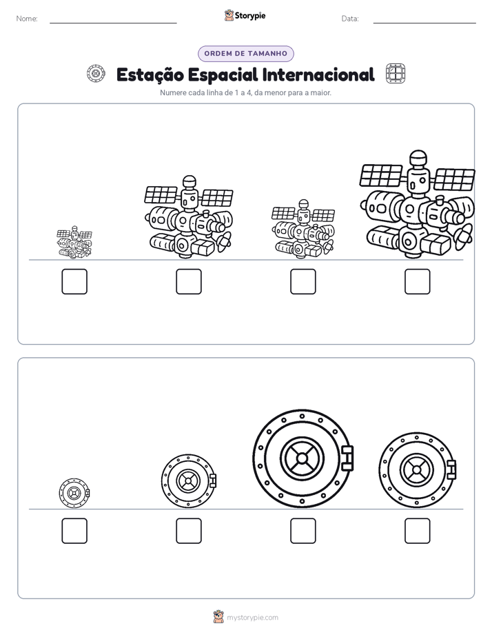 Ordem de Tamanho