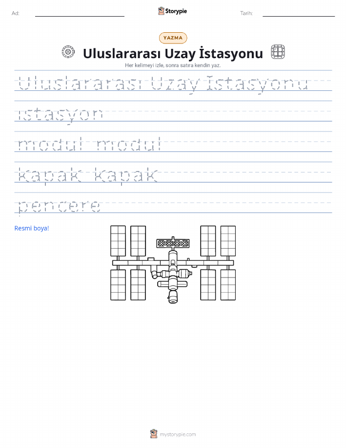 Yazma Pratiği