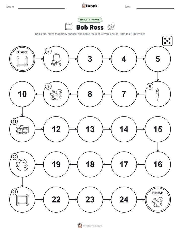 Roll & Move Game