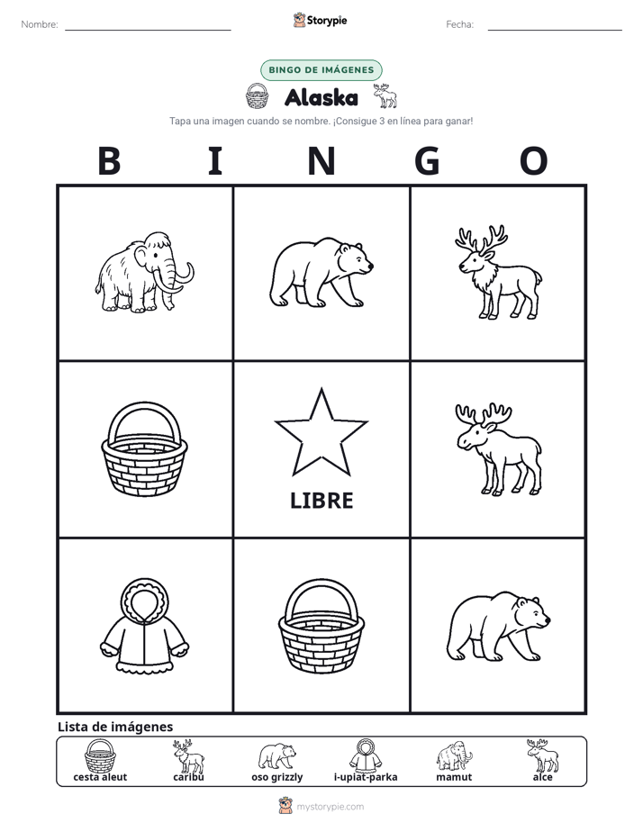 Bingo de Imágenes