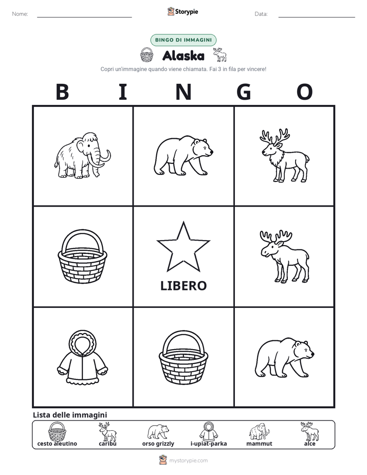 Bingo delle Immagini