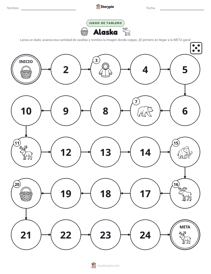Juego de Rueda y Avanza