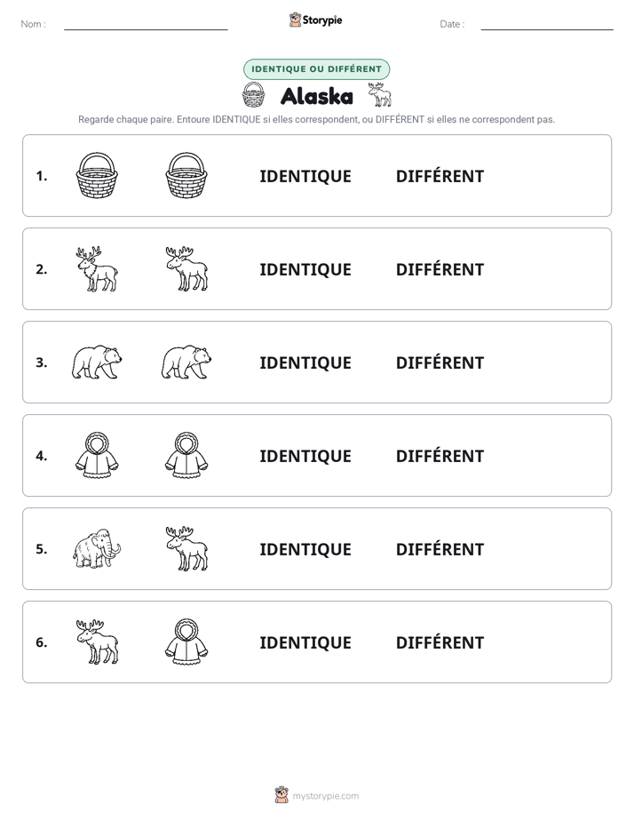 Identique ou Différent