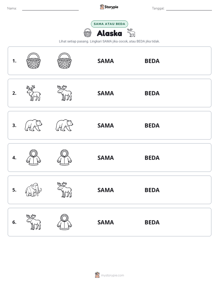 Sama atau Berbeda