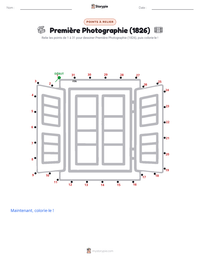 Aperçu de la feuille de travail imprimable Première Photographie