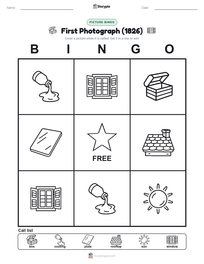Picture Bingo