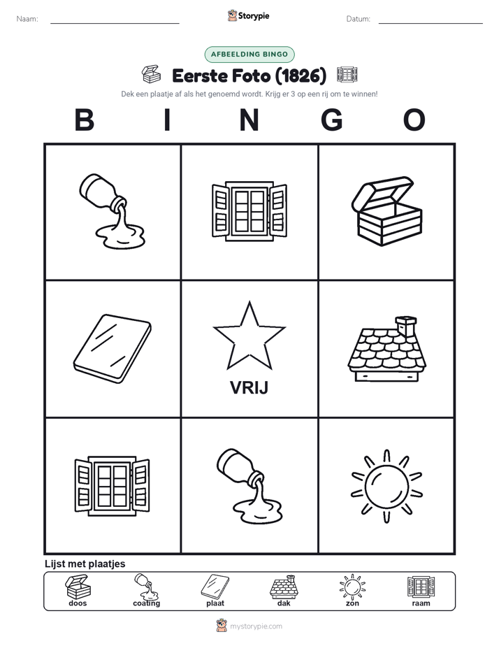 Afbeelding Bingo