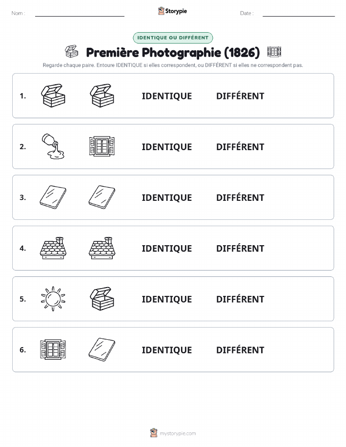 Identique ou Différent