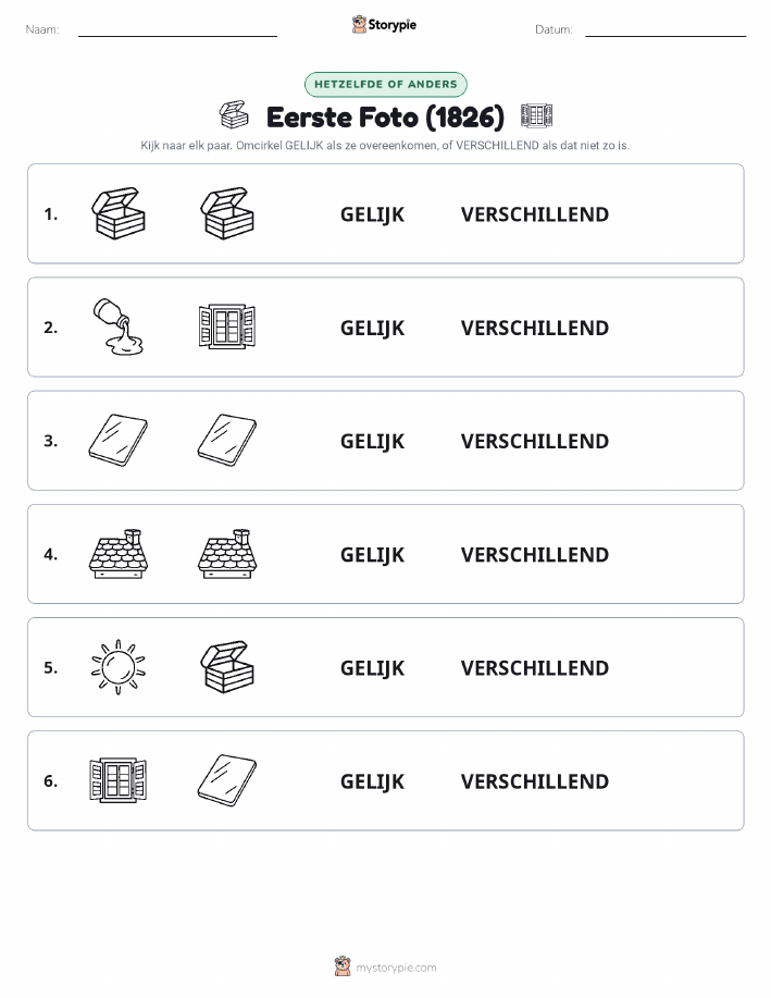 Zelfde of Verschillend
