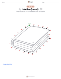 Matilda (novel) printable worksheet preview