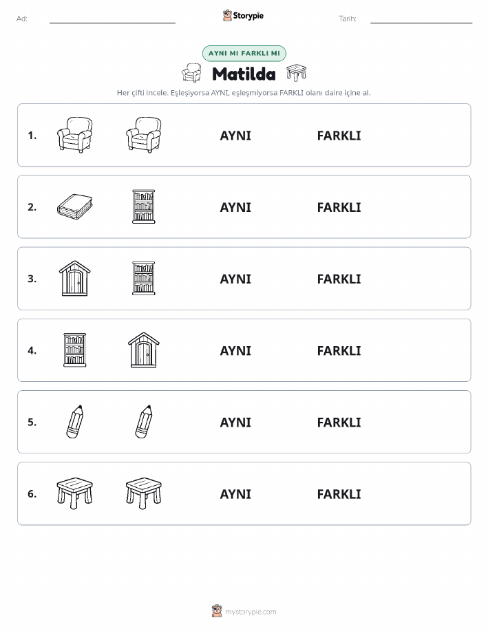 Aynı mı Farklı mı
