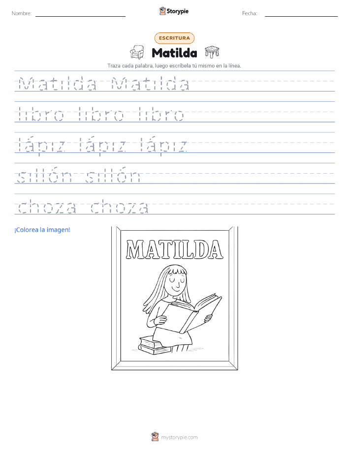 Práctica de Escritura