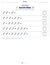Quentin Blake printable worksheet preview