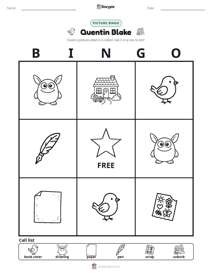 Picture Bingo
