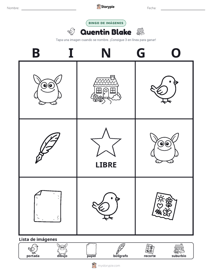 Bingo de Imágenes