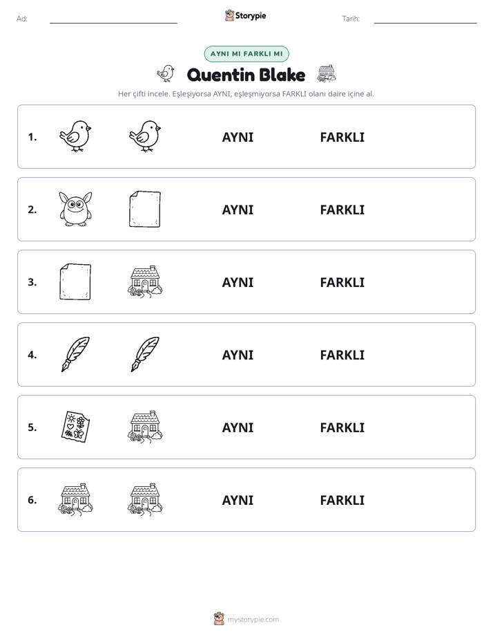 Aynı mı Farklı mı