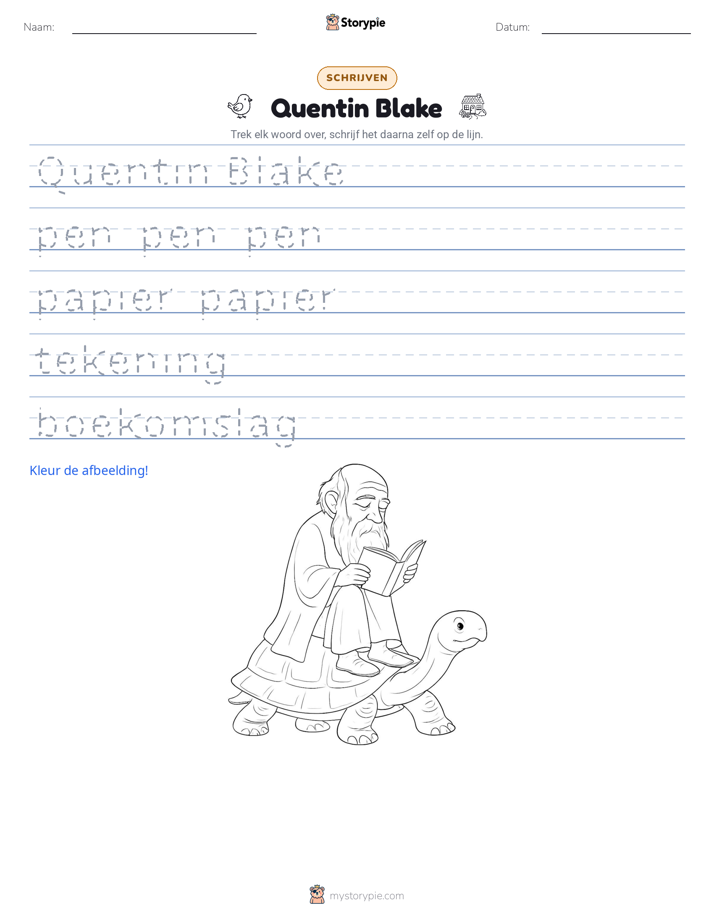 Schrijf Oefening