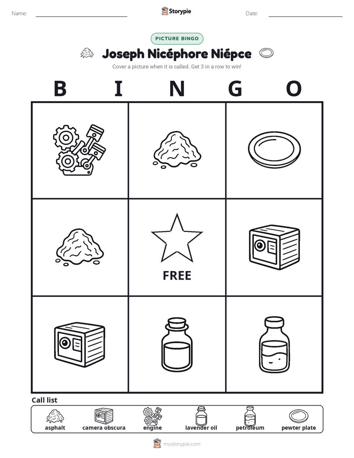 Picture Bingo
