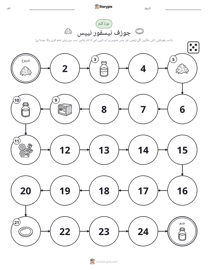 رول اور منتقل کریں کھیل