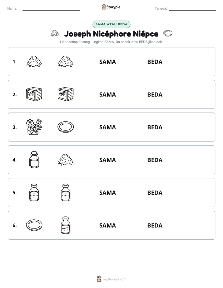 Sama atau Berbeda