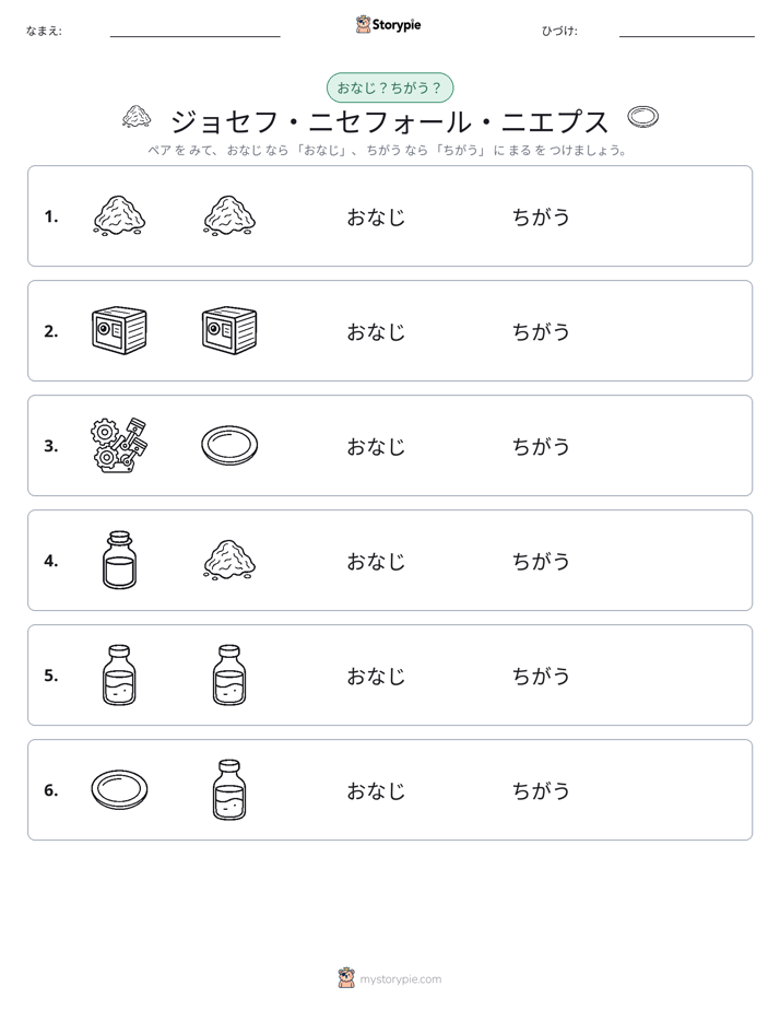 同じか違うか