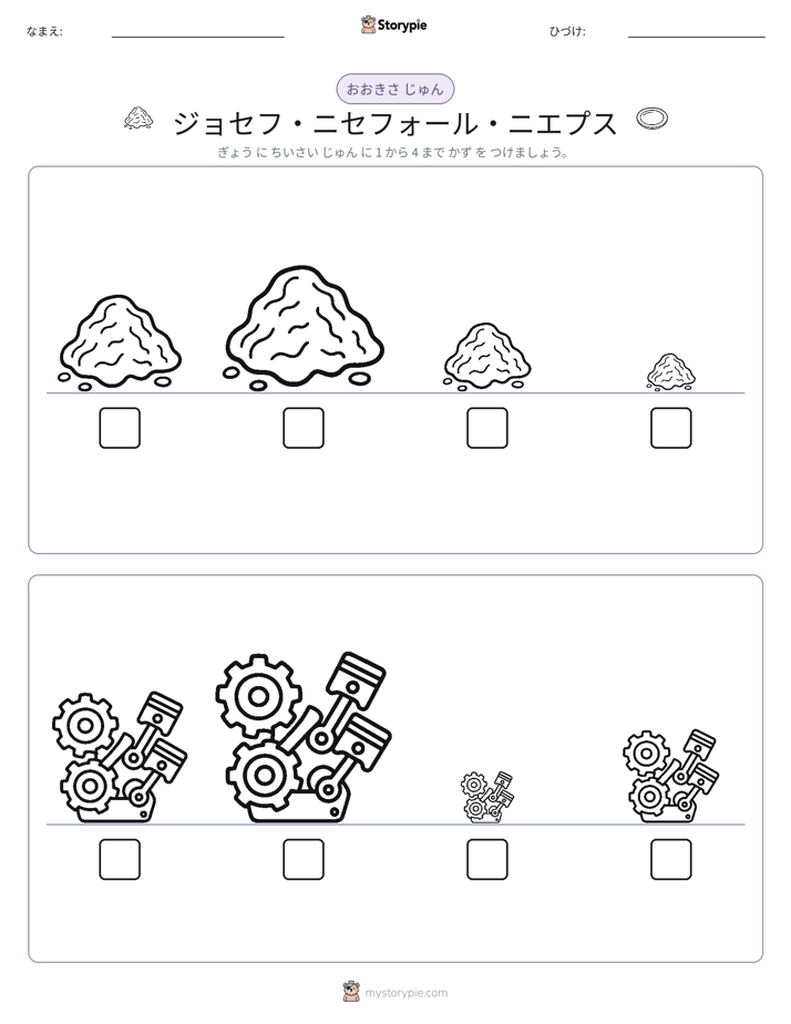 サイズ順
