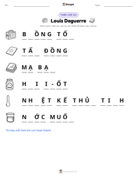Xem trước tài liệu in sẵn Louis Daguerre