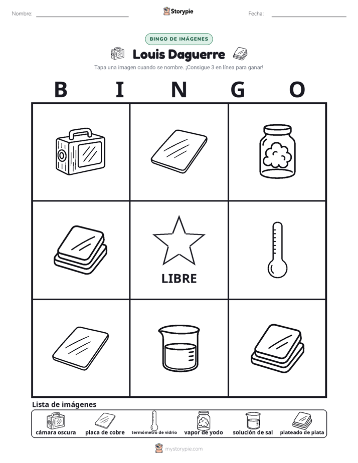 Bingo de Imágenes