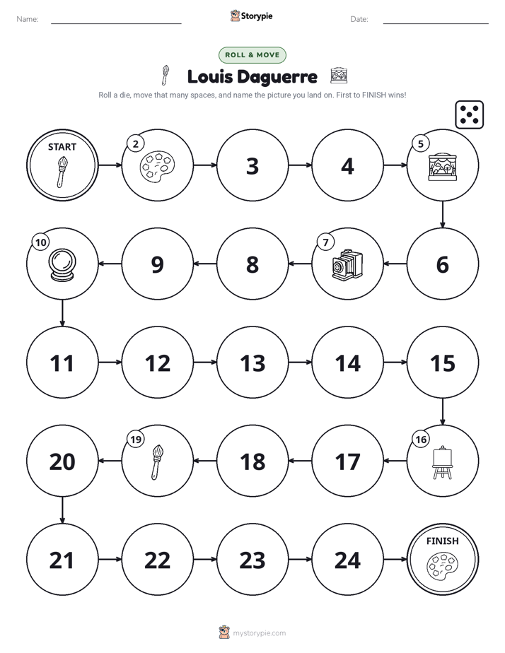 Roll & Move Game