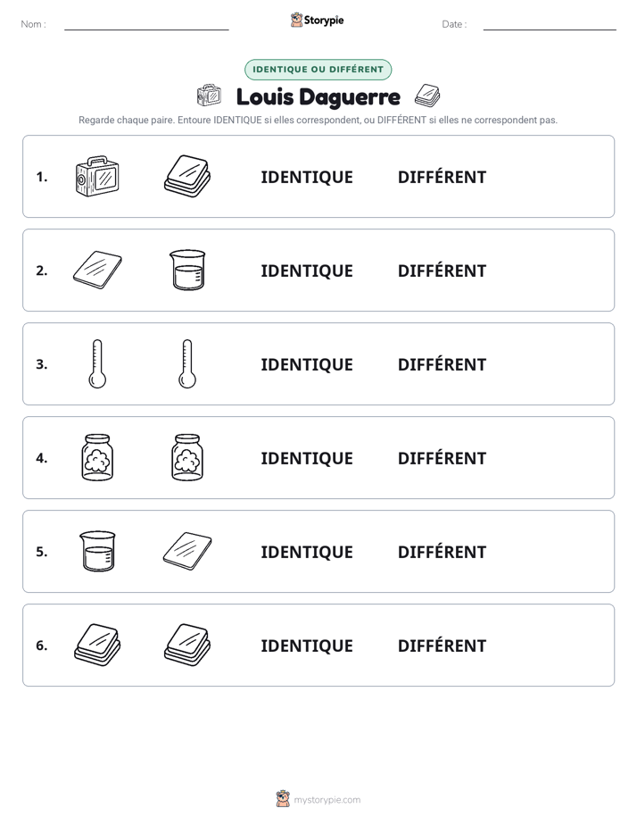 Identique ou Différent