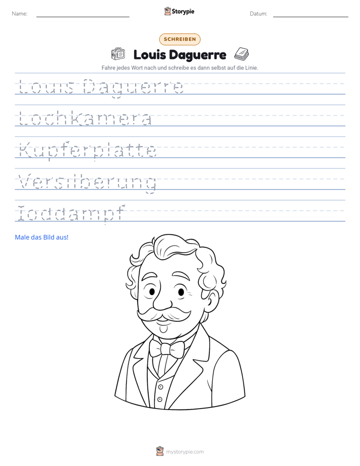 Schreibübung