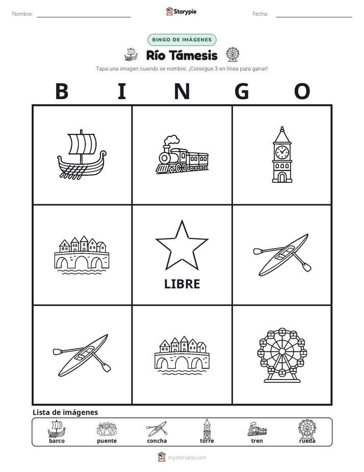Bingo de Imágenes