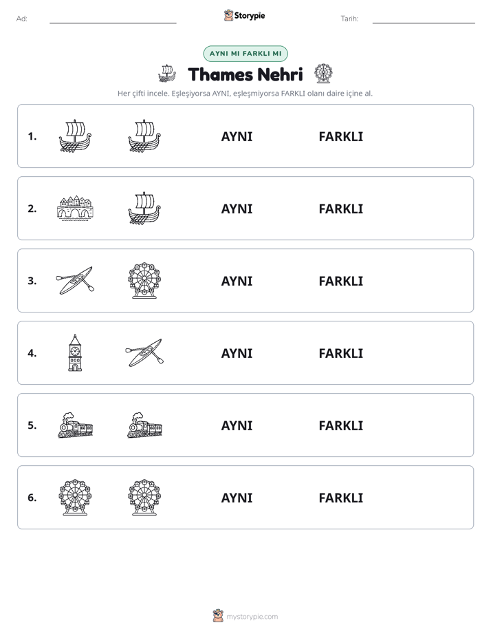 Aynı mı Farklı mı
