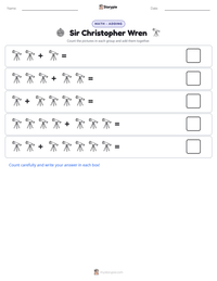 Sir Christopher Wren printable worksheet preview