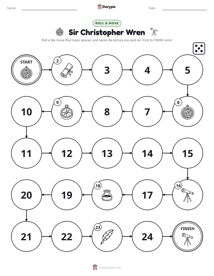 Roll & Move Game