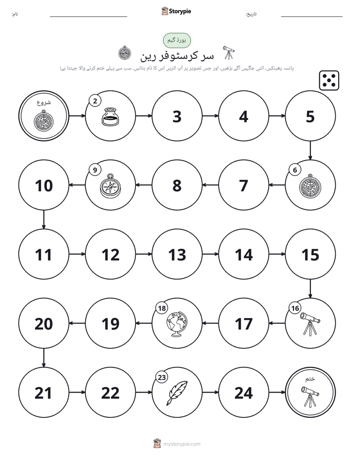 رول اور منتقل کریں کھیل