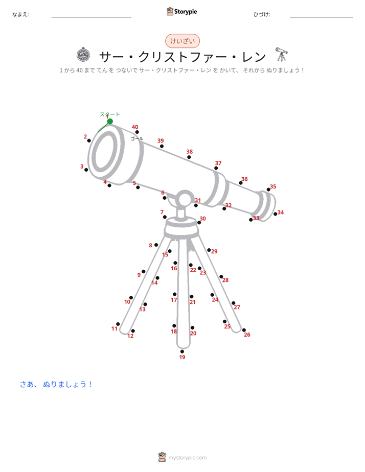点つなぎ