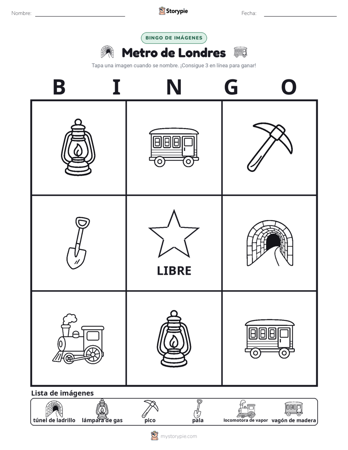 Bingo de Imágenes