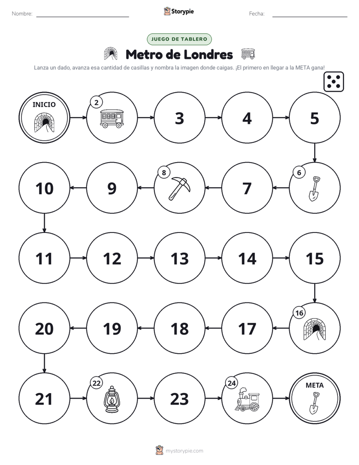 Juego de Rueda y Avanza