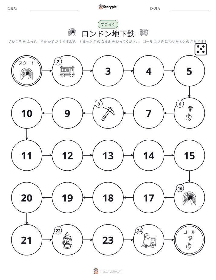 ロール＆ムーブゲーム